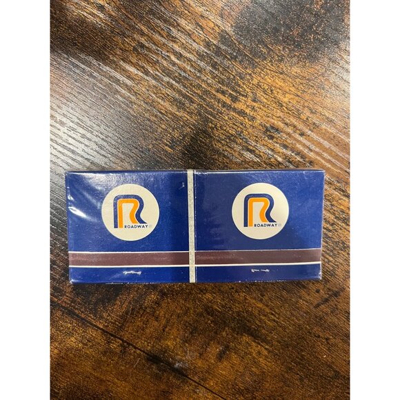 Vintage Roadway Trucking Company 50 Years of Service Sealed Matchbooks Semi - Picture 2 of 3
